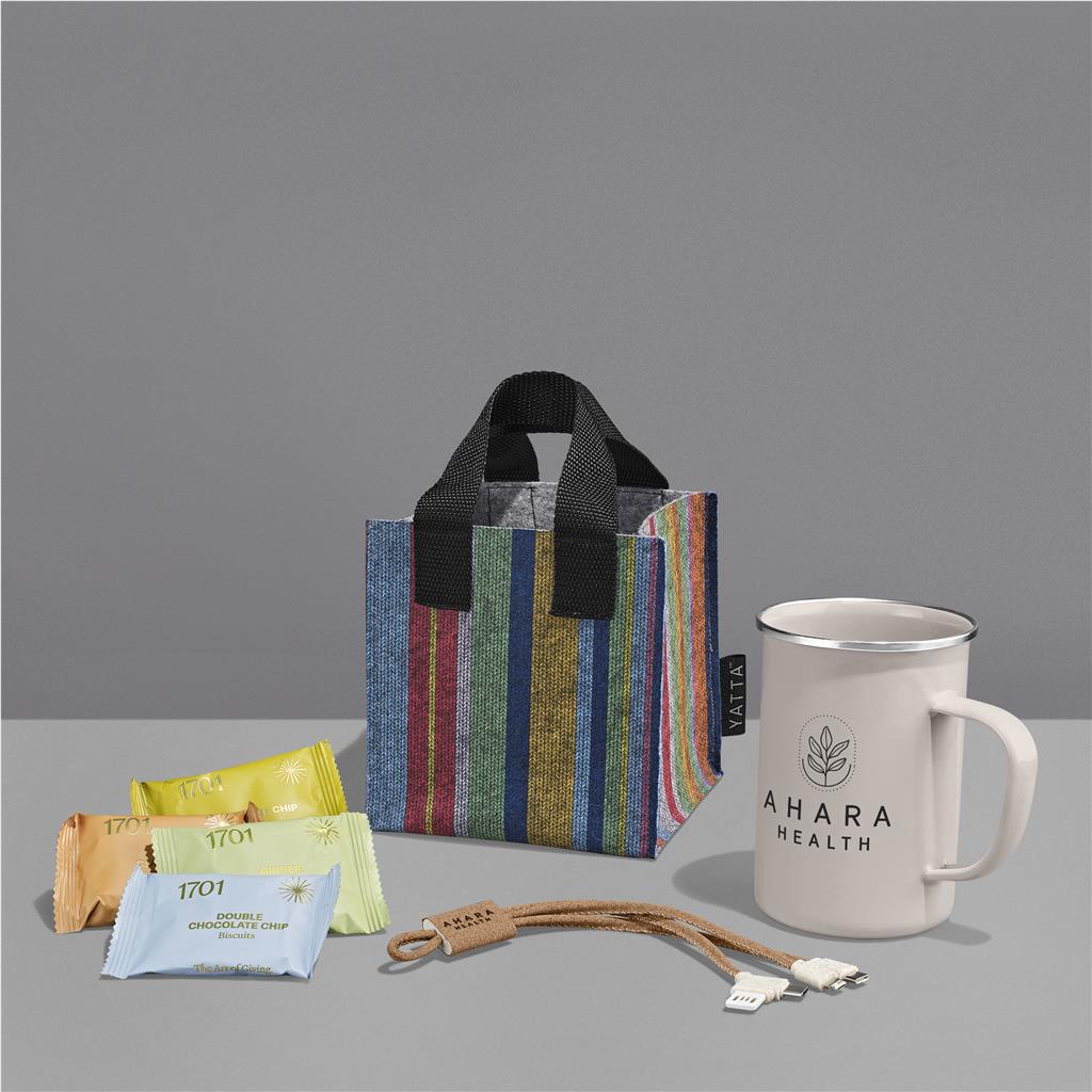 Compact Comfort Hamper CREAM - Heritage Day,Desk Drop Hampers,Unisex Hampers,Tech Hampers