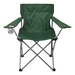 Compact Folding Outdoor Chair with Armrests and Cup Holder