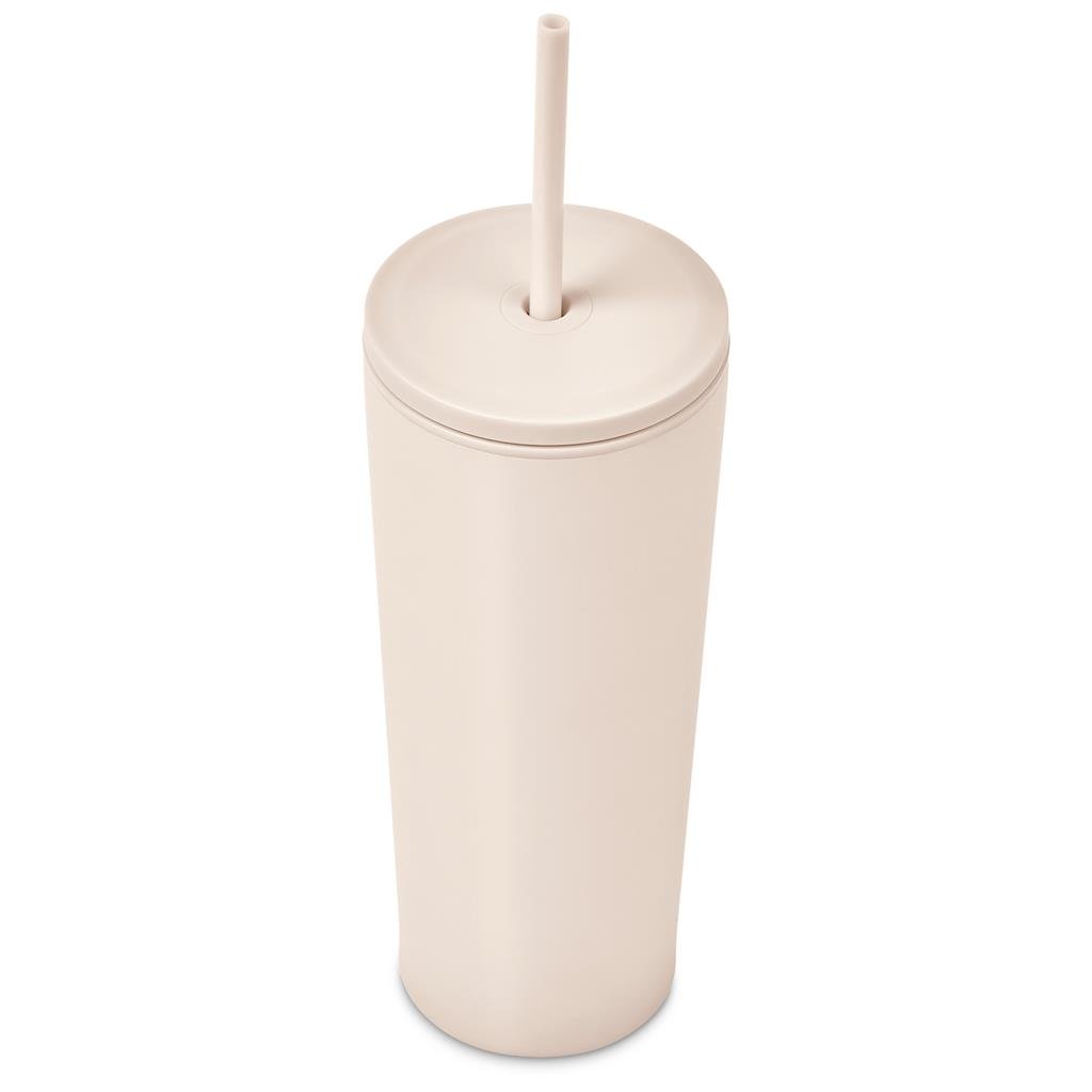 Concorde Stainless Steel & Plastic Double-Wall Tumbler Straw - 720ml - Travel Mugs and Tumblers,Ideas for Summer,Drinkware