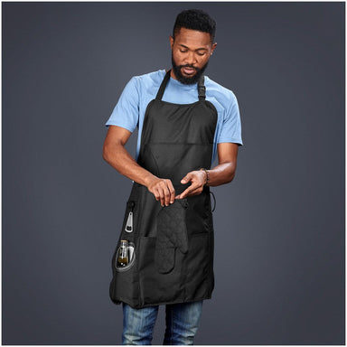 Cookout 3-Piece Braai Apron Black / BL - Aprons