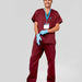 Core Professional Scrub Set-Scrubs-Maroon