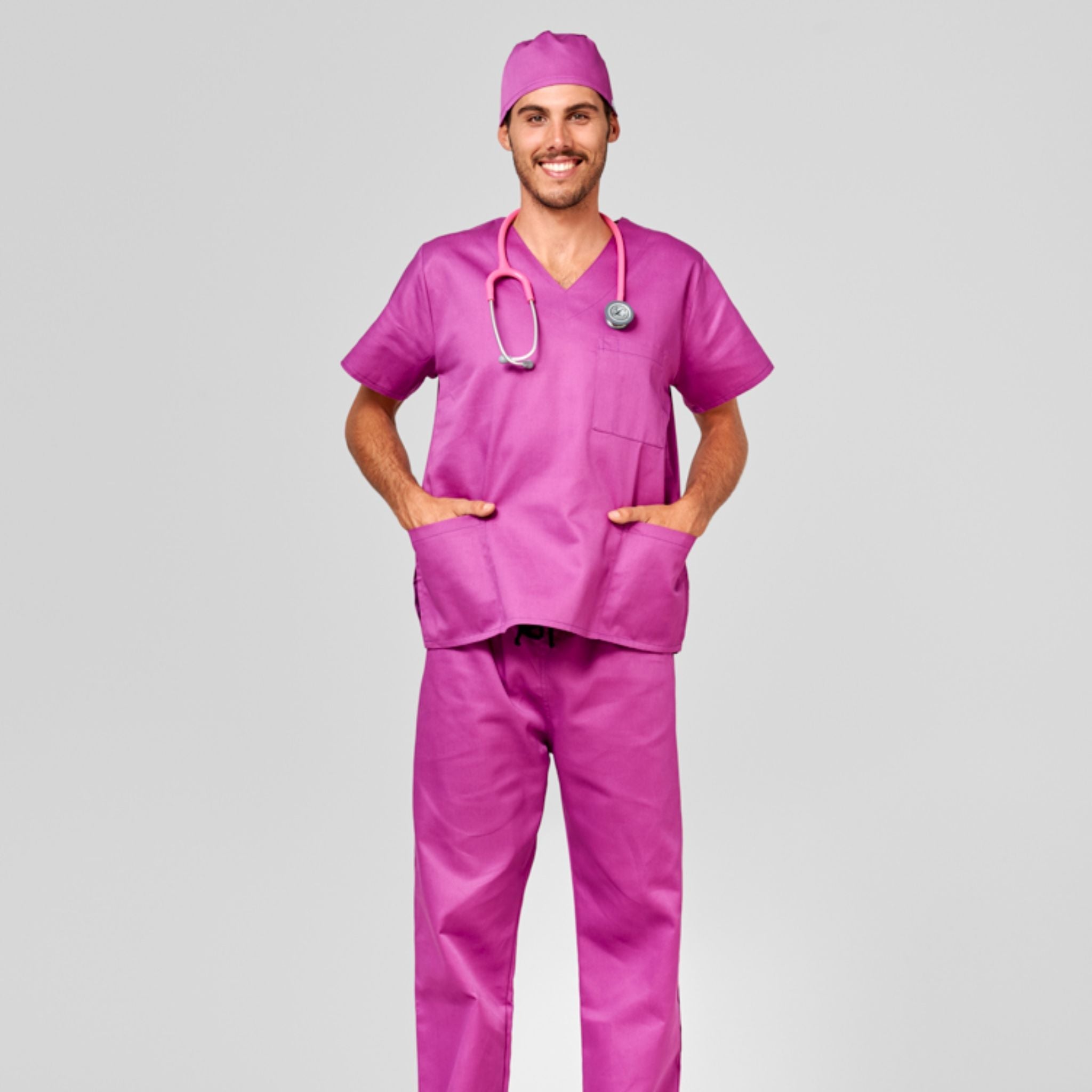 Core Professional Scrub Set-Scrubs-Violet