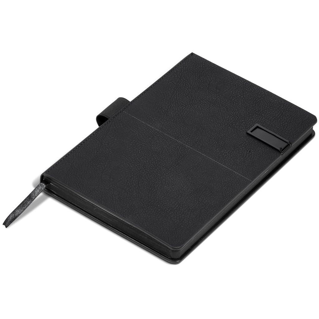 Corinthia USB Notebook & Pen Set - 32GB Black / BL - Notebooks Notepads