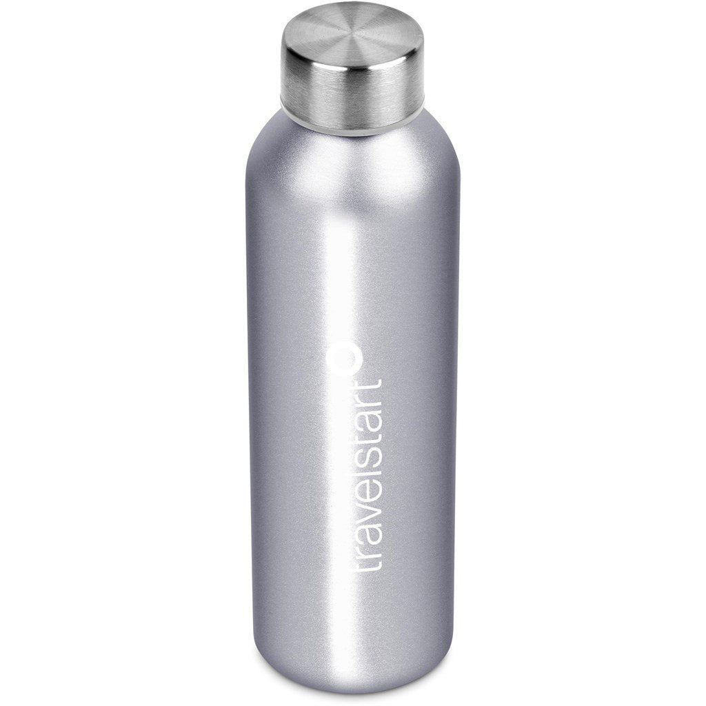 Cosmo Recycled Aluminium Water Bottle - 650ml - Bottles,Drinkware,Recycled Drinkware,Full-Wrap UV Bottles