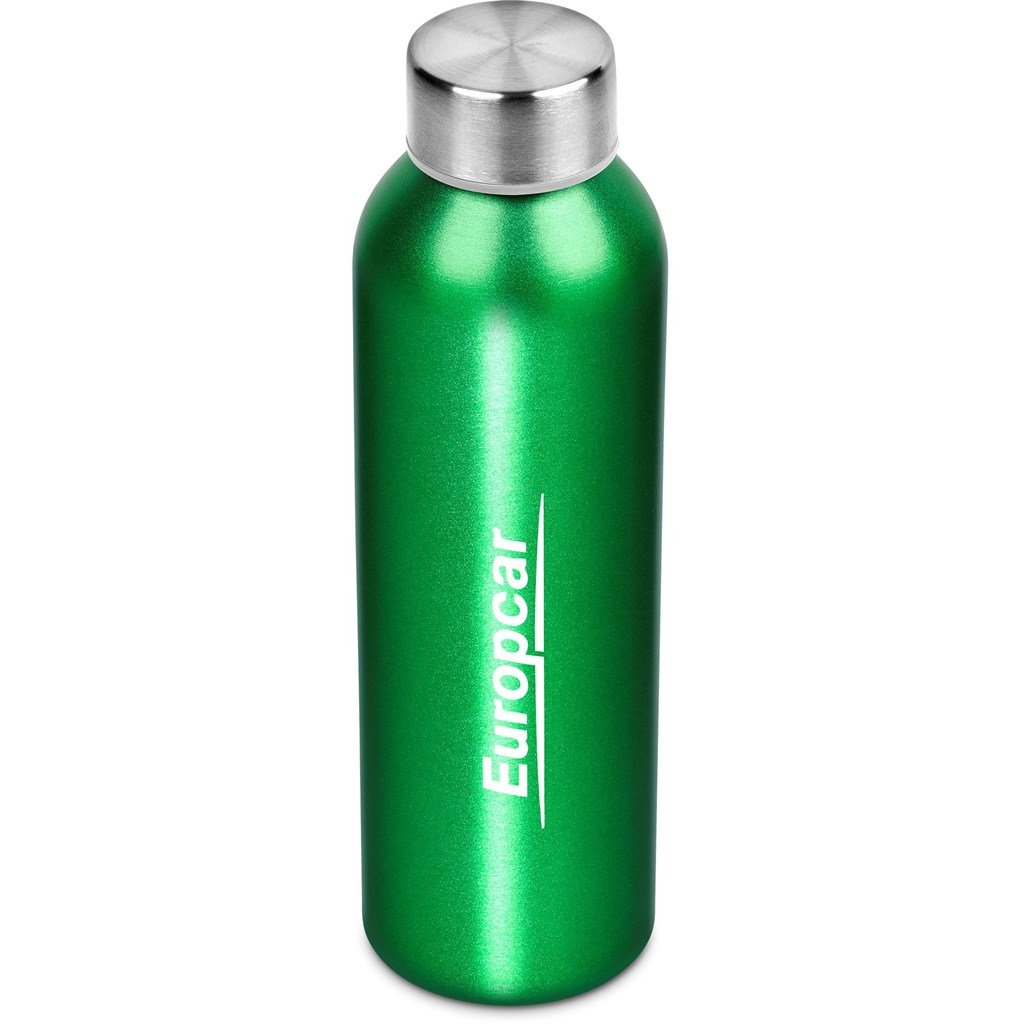 Cosmo Recycled Aluminium Water Bottle - 650ml - Bottles,Drinkware,Recycled Drinkware,Full-Wrap UV Bottles