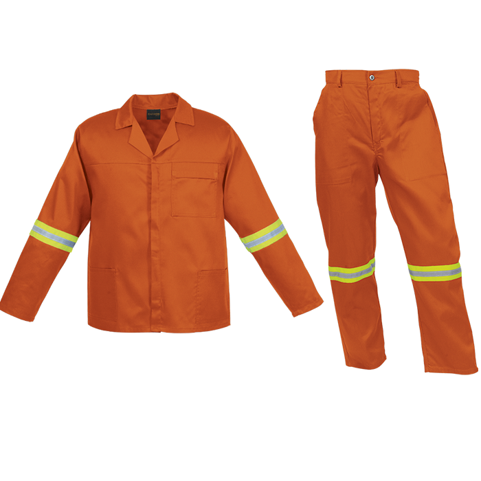 Creative Budget Poly Cotton Conti Suit with Reflective - Protective Outerwear