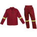 Creative Budget Poly Cotton Conti Suit with Reflective Red / J42 / Regular - Protective Outerwear