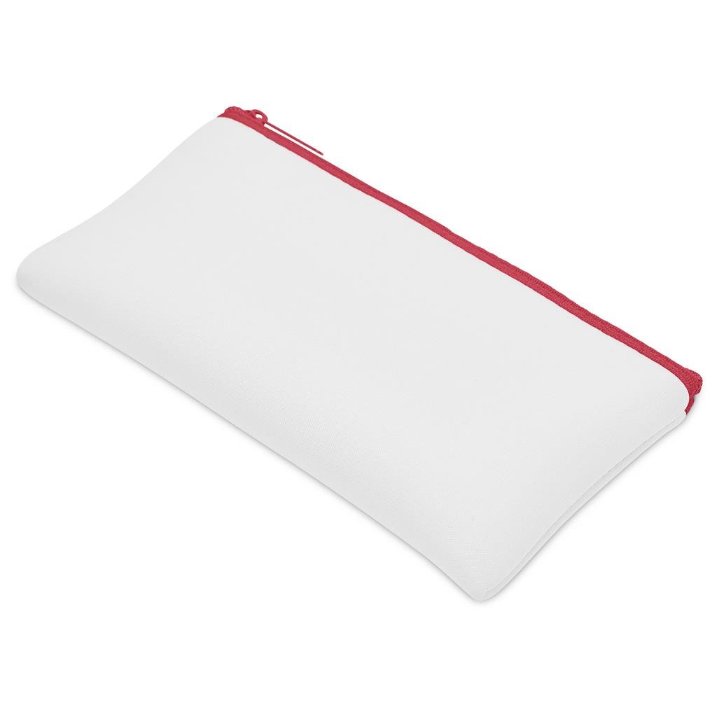 Custom Creative Neoprene Pencil Case RED - Stationery,Custom School Accessories,Custom Accessories