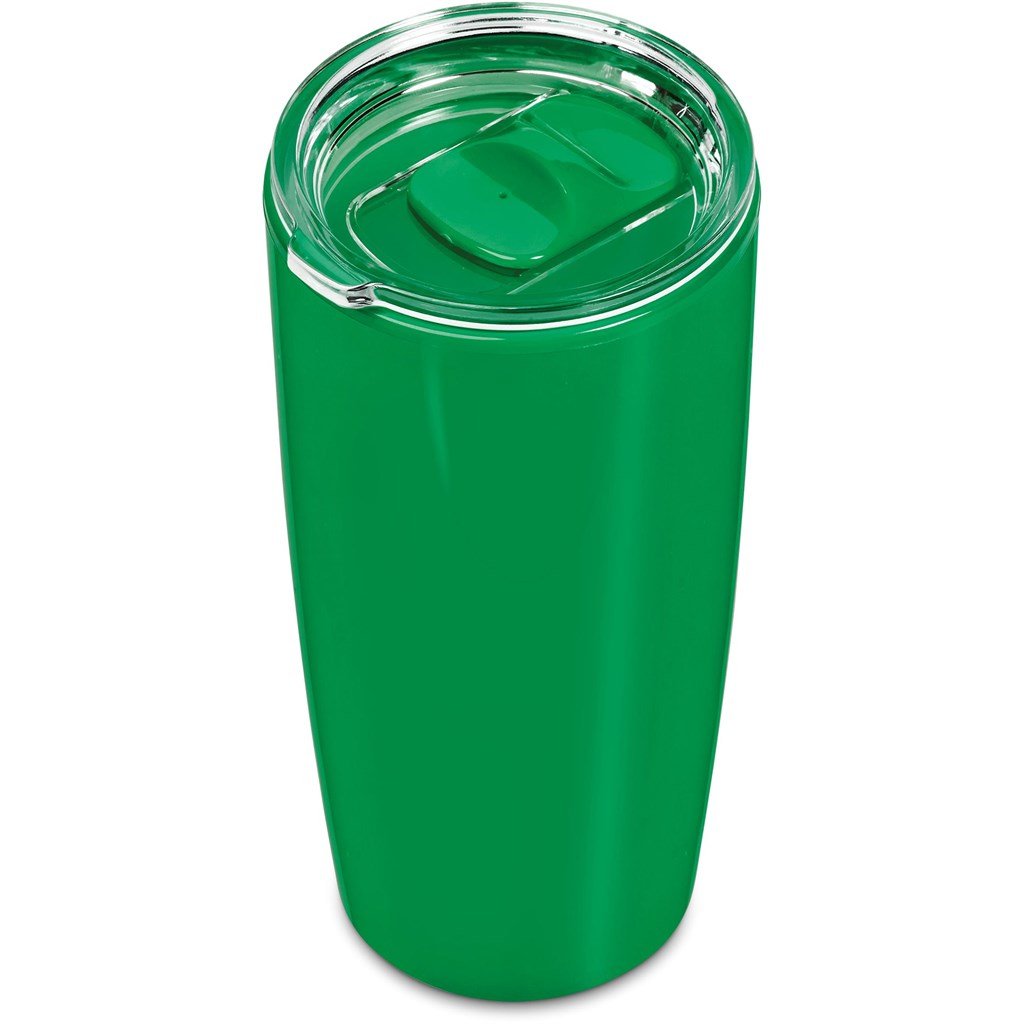 Daytona Plastic 2-in-1 Double-Wall Tumbler & Straw - 600ml