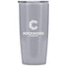 Daytona Plastic 2-in-1 Double-Wall Tumbler & Straw - 600ml Grey / GY