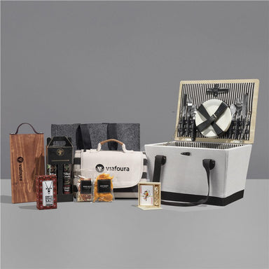 Daytrip Delights Hamper NATURAL - Premium Hampers,Outdoor Hampers