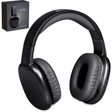 Detroit Bluetooth Headphones GUN METAL - Headphones,Technology