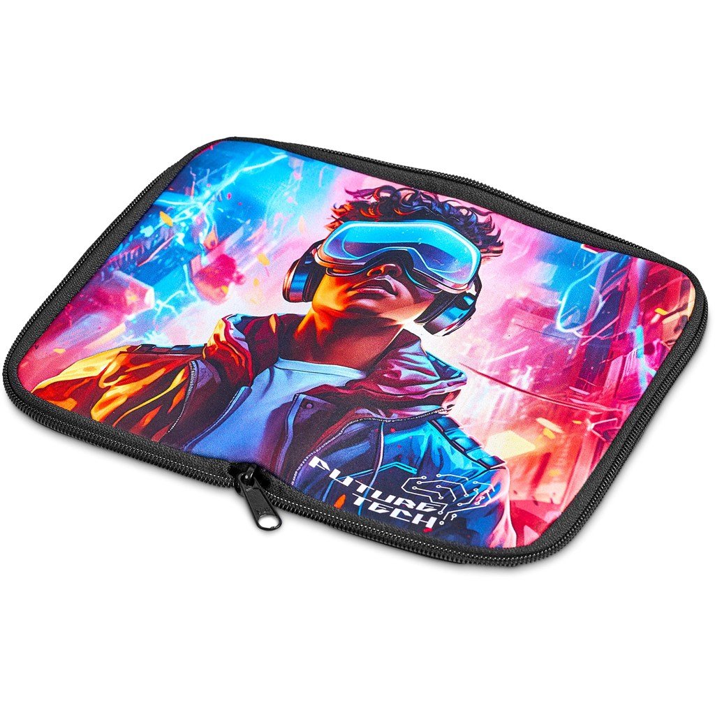 Custom Dinky Neoprene Mouse Pad Pouch BLACK - Tech Accessories,Custom Accessories