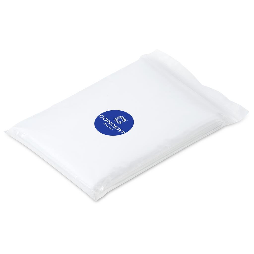 Downpour Emergency Rain Poncho TRANSPARENT - Promotional Giveaways,Promotional Giveaways