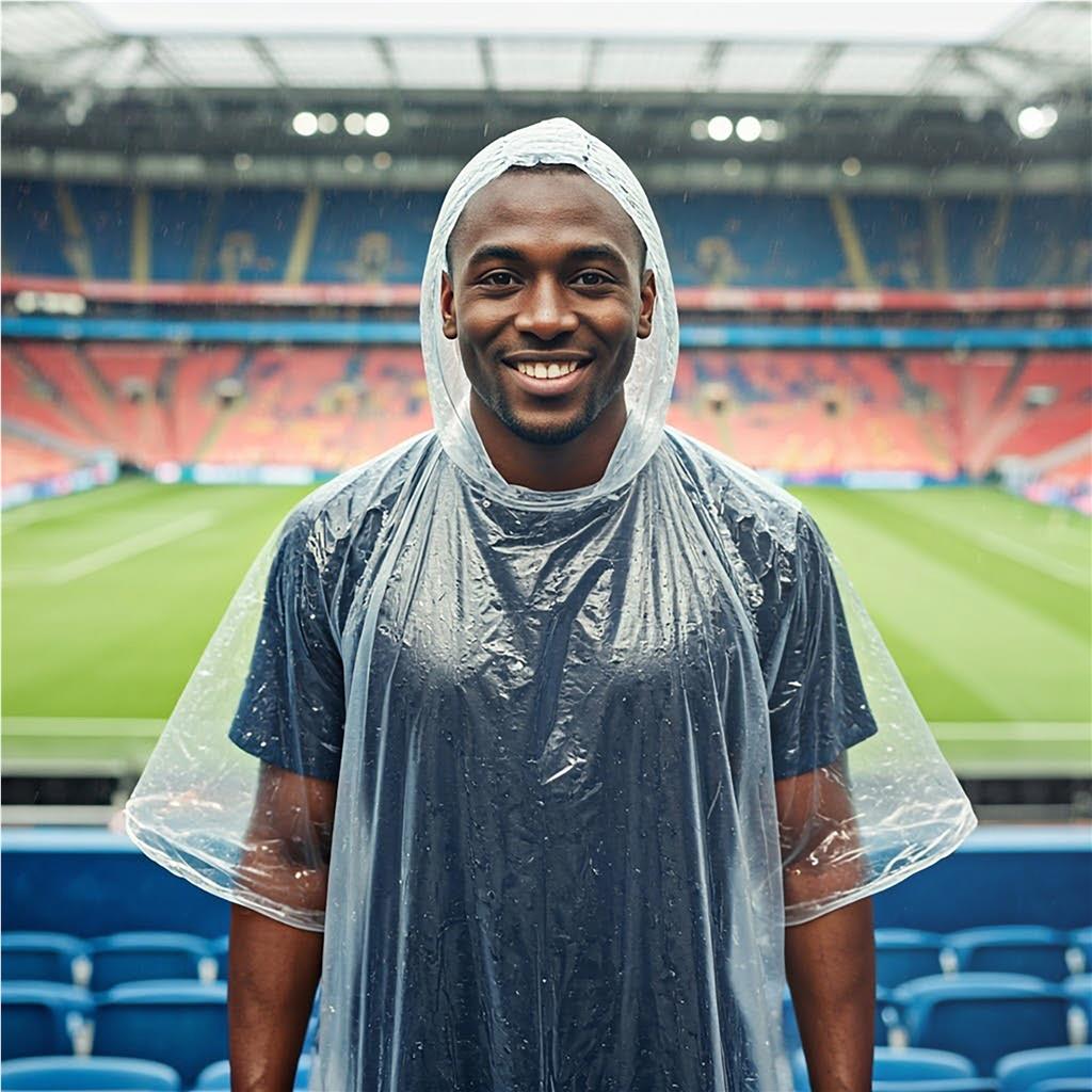 Downpour Emergency Rain Poncho TRANSPARENT - Promotional Giveaways,Promotional Giveaways