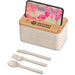 Dura Wheat Straw & Bamboo Lunch Box Set NATURAL - Foodware,Eco-Friendly,Wheat Products,Ideas for Work