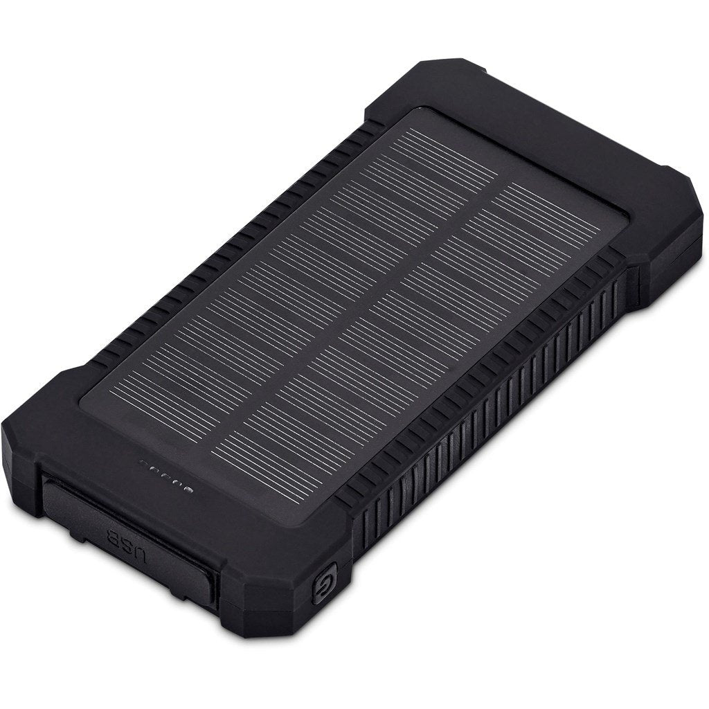 Durban Fast Charge 20W Solar Power Bank -10000mAh BLACK - Banks,Ideas for Loadshedding,Technology
