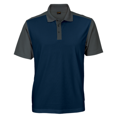 Eagle Golfer Mens Navy/Charcoal / 4XL / Last Buy - Golf Shirts