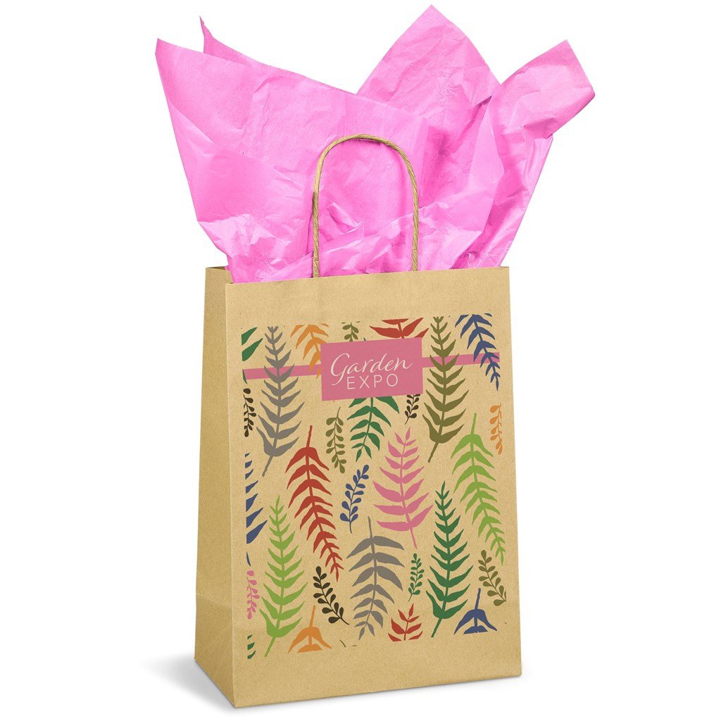 Custom Ecological Midi Gift Bag 150gsm Natural / NT - Bags