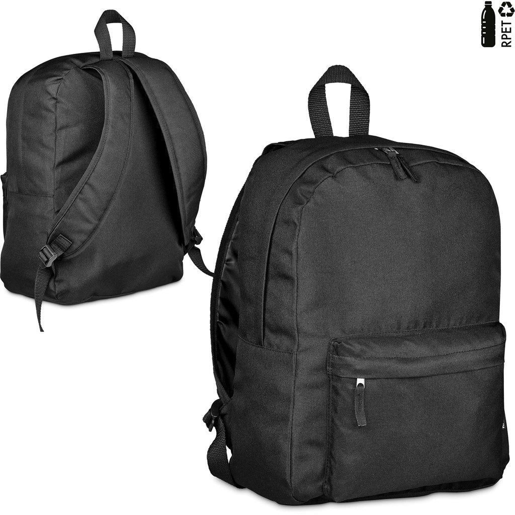 Econoca Recycled Pet Backpack Black / BL