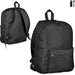 Econoca Recycled Pet Backpack Black / BL