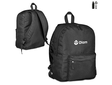 Econoca Recycled Pet Backpack Black / BL