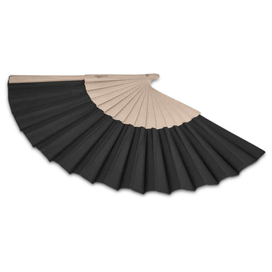 Emika Folding Hand Fan BLACK - Pamper Gifts,Personal Care