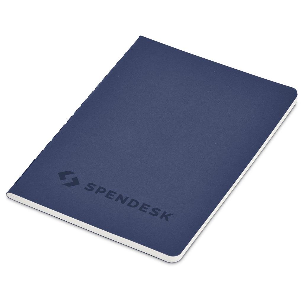 Emika FSC Certified Paper A6 Soft Cover Notebook BLUE - Notebooks,Paper Products,Ideas for Conferences,Ideas School,Ideas Work,Notebooks