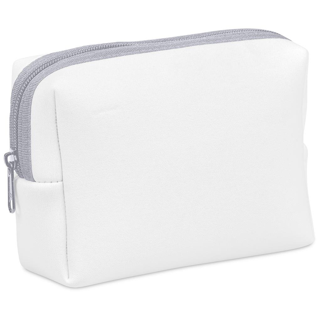 Custom Emma Neoprene Cosmetic Bag GREY - Toiletry and Bags,Custom Bags