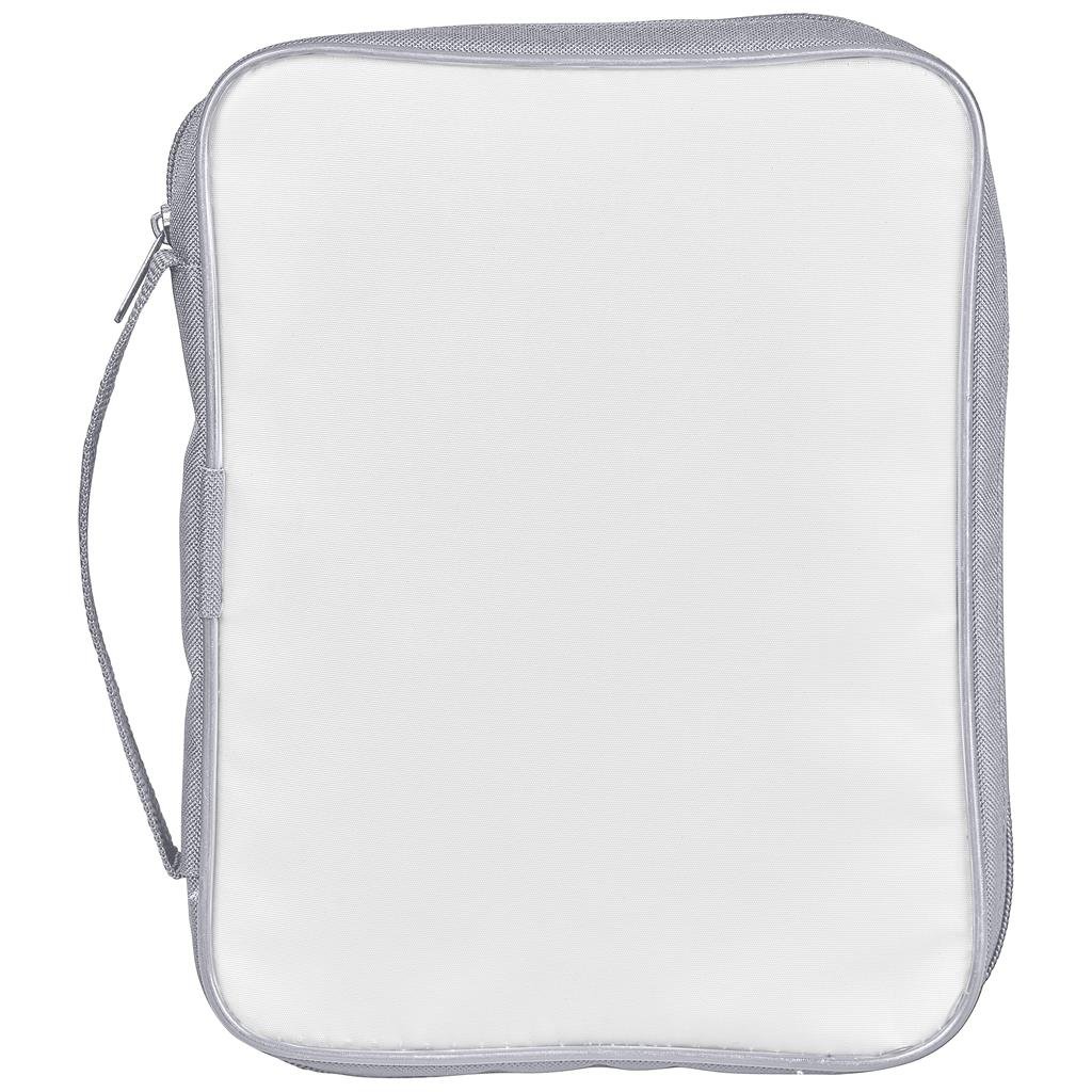 Custom Faith Bible Book Bag With Carry Handle GREY - Personal Care and Pamper Gifts,Custom Conference Bags,Custom Bags