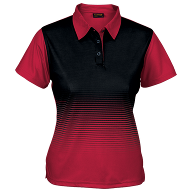 Fever Golfer Ladies Red/Black / XS / Regular - Golf Shirts