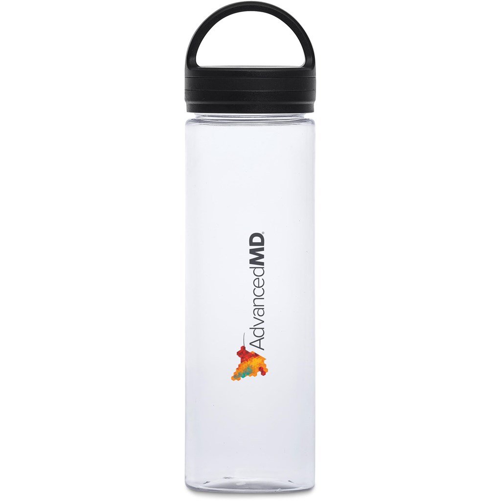 Fierro Recycled PET Water Bottle – 750ml BLACK - Bottles,Recycled Products,Recycled Drinkware,Drinkware