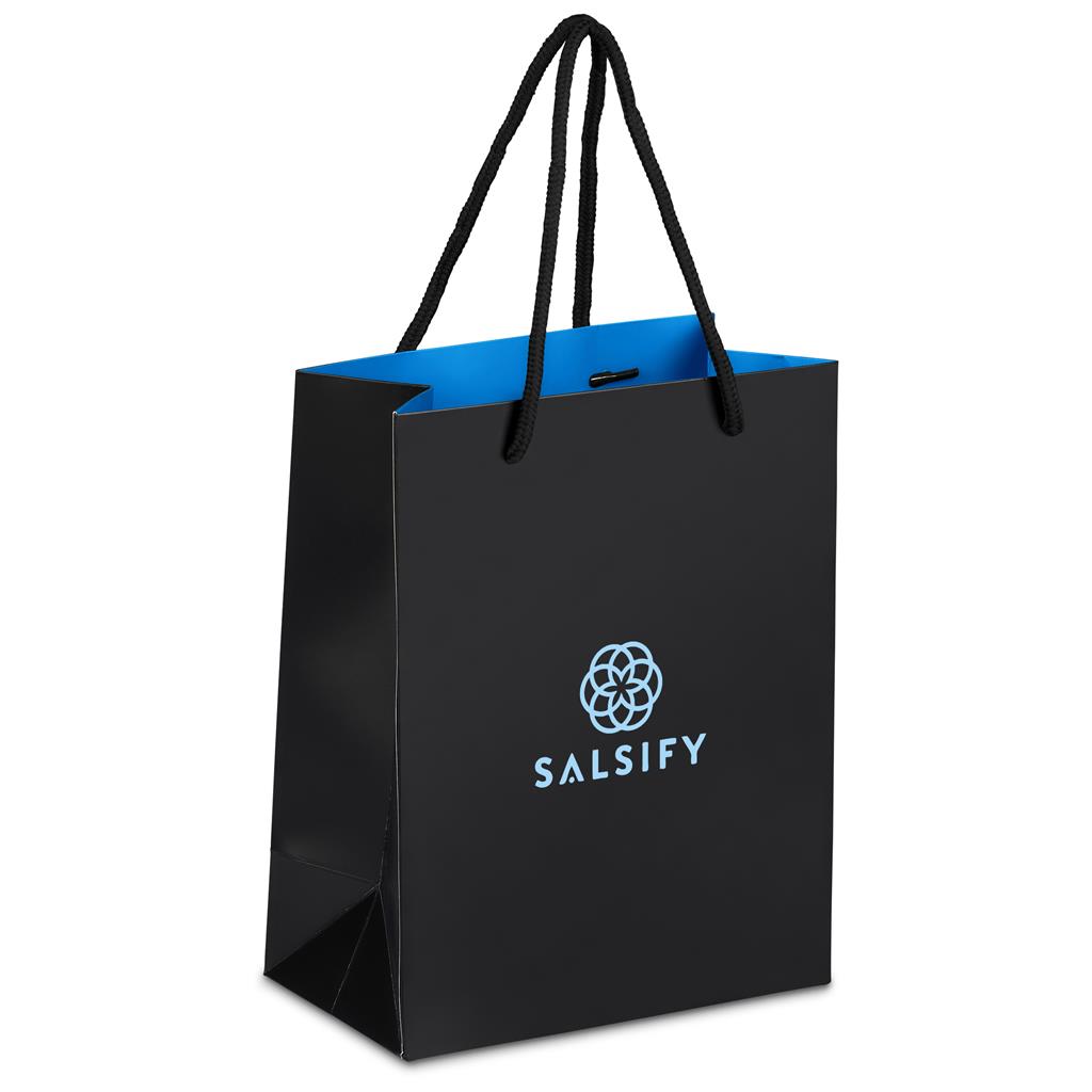 Finery Mini Paper Gift Bag LIGHT BLUE - Bags,Bags,Bags