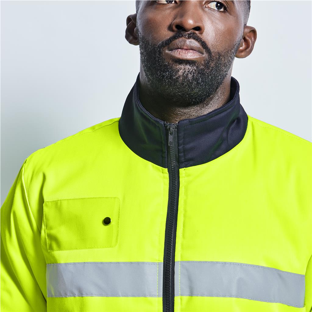 Foundation Hi-Viz Padded Jacket - Jackets,Jackets
