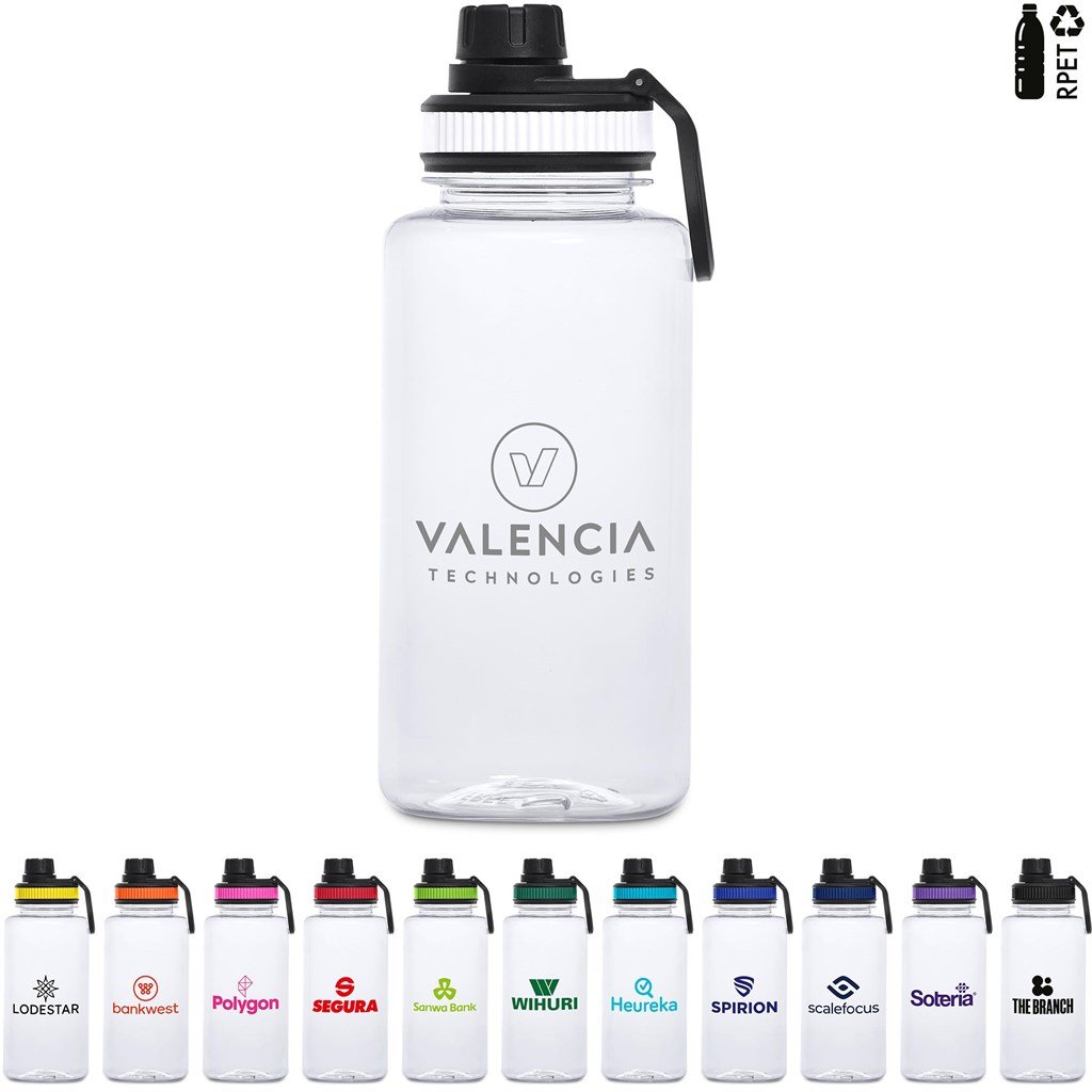 Franco Recycled PET Water Bottle – 1Litre - Bottles,Recycled Products,Recycled Drinkware,Drinkware