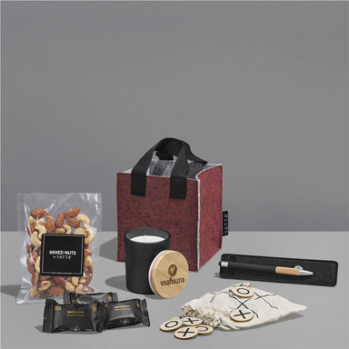 Fresh Focus Hamper RED - Desk Drop Hampers,Unisex Hampers