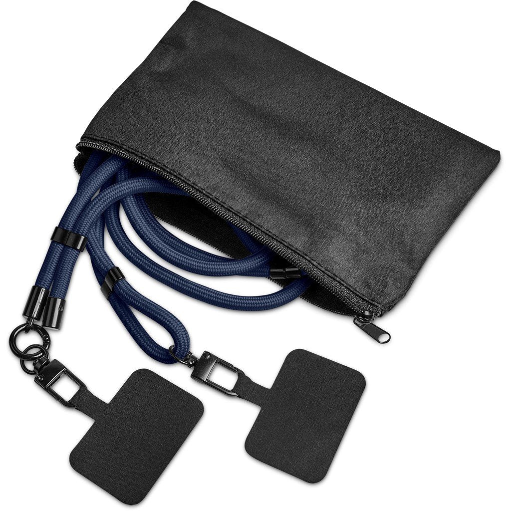 Fusion Crossbody & Wrist Phone Strap Set in Pouch