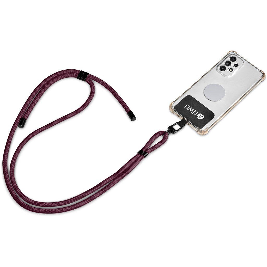 Fusion Crossbody & Wrist Phone Strap Set in Pouch