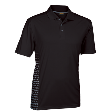 Galaxy Golfer Mens Black/Grey / XL / Regular - Golf Shirts