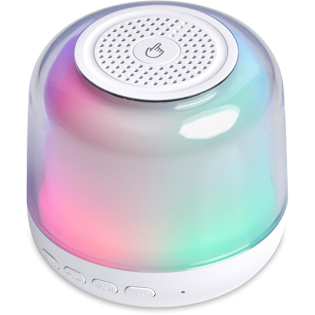 Genoa Bluetooth Speaker & Night Light Solid White / SW