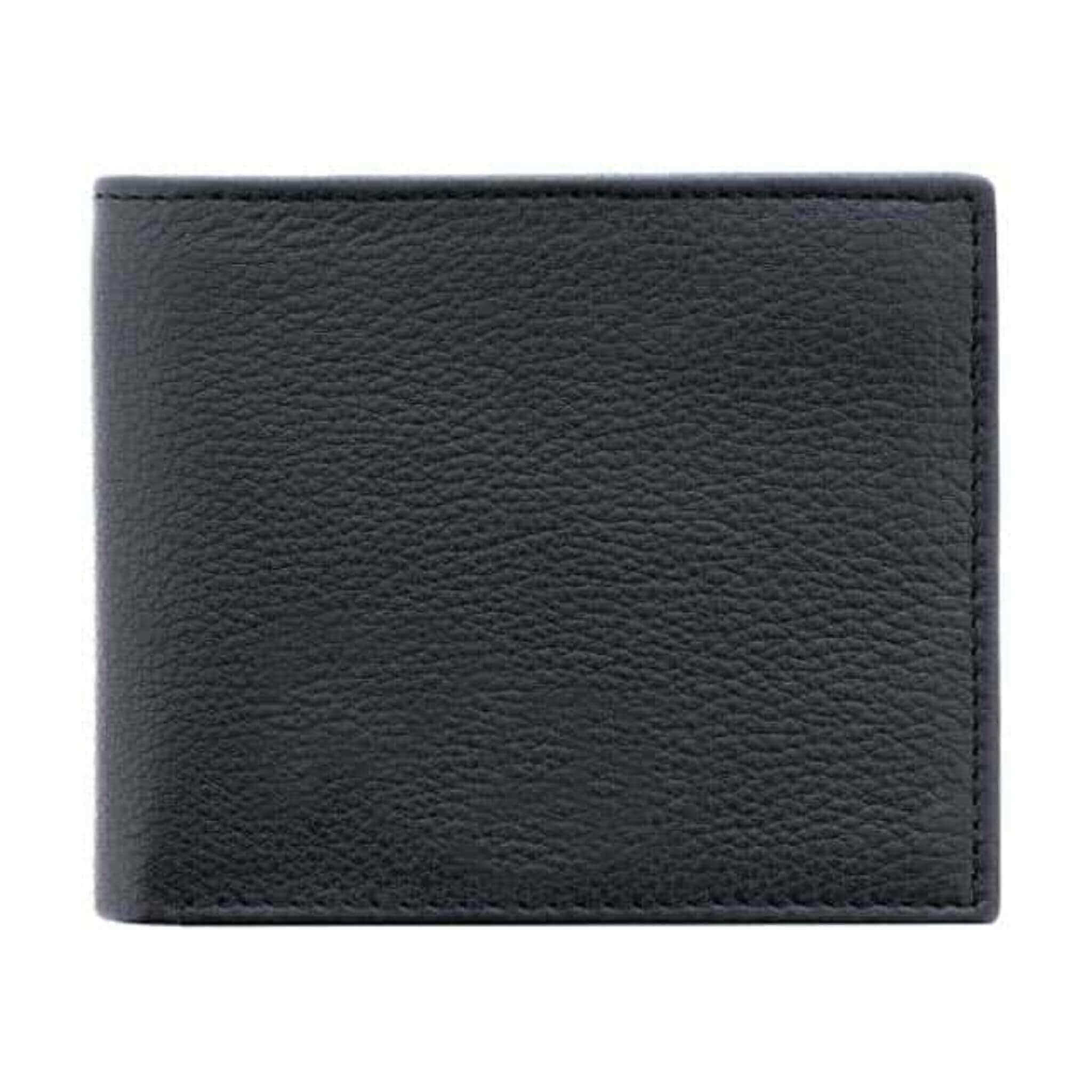 Closed black wallet