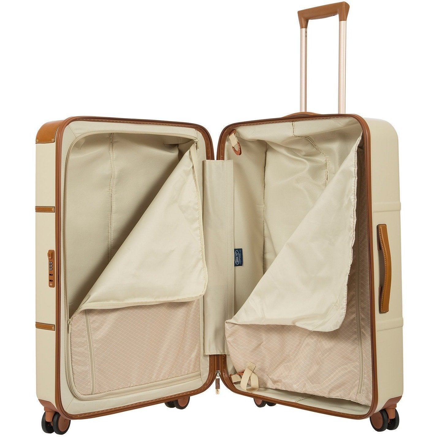 Gio 76cm Spinner Trunk | Cream-Suitcases