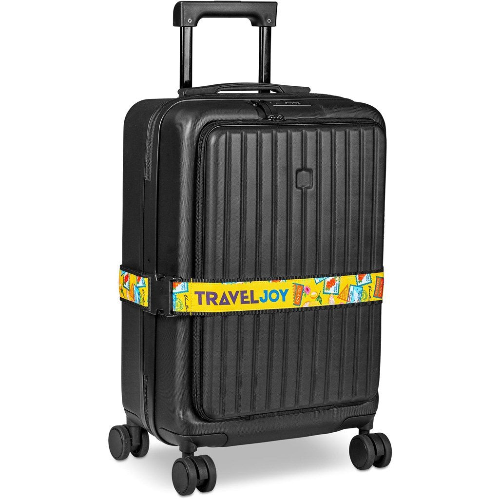 Custom Globetrotter Luggage Strap BLACK - Travel Accessories,Custom Accessories