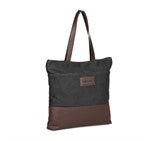 Hamilton Canvas Tote Charcoal / C - Shopping Totes