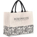 Hana Printed Cotton Tote BLACK - Eco-Friendly Bags,Shoppers and Totes,Cotton Products,Bags,Bags
