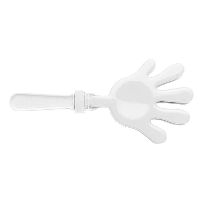 Hand Clapper White / STD / Last Buy - Novelties