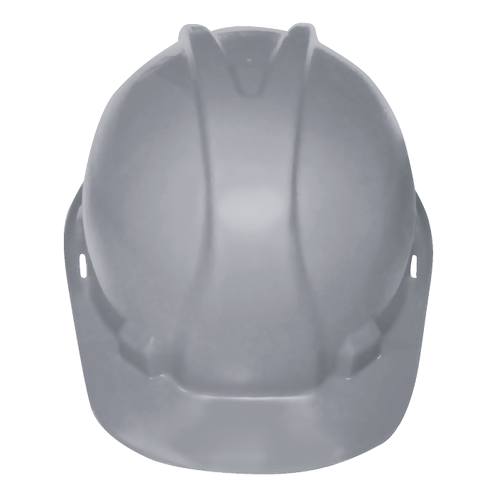 Hard Hat - Quality Certified Grey / STD / Regular - Safety Accessories