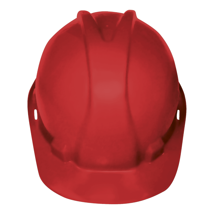 Hard Hat - Quality Certified Red / STD / Regular - Safety Accessories