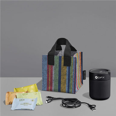 Harmony Haven Hamper BLACK - Desk Drop Hampers,Unisex Hampers,Tech Hampers