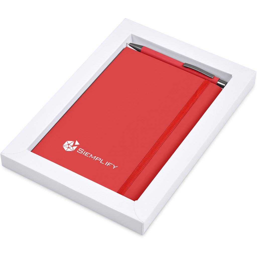 Hibiscus Notebook & Pen Set RED - Ideas for Conferences,Ideas Work,Notebook Sets